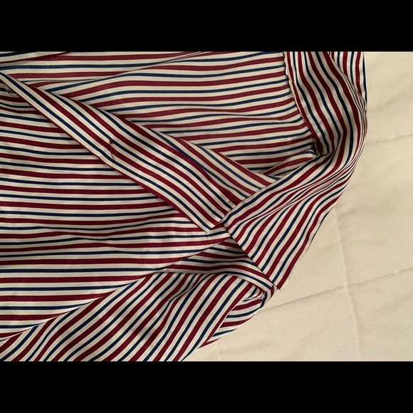 Vintage Striped Button Up Blouse - Picture 4 of 5